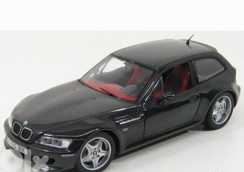 BMW Z3 M Coupe 1999 diecast car model 1;18 0