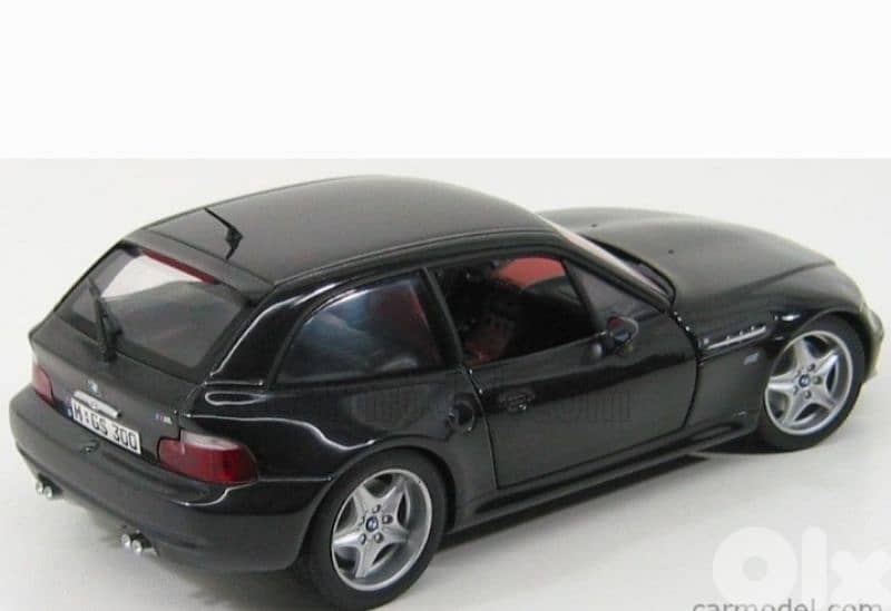 BMW Z3 M Coupe 1999 diecast car model 1;18 4