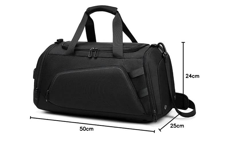 duffle bag gym bag travel bag camping bag leather 81539225 0