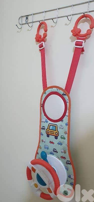 BabyKids Eletric Simulation Steering Wheel Toy Musical Car SeatBack 6$ 7