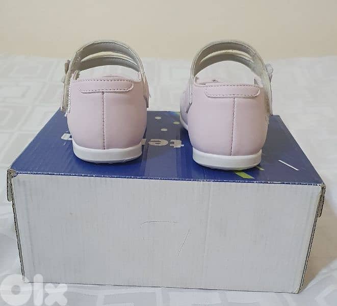 Babyshoes Pink original leather&used onetimeonly size 21 ashrafiye 12$ 2