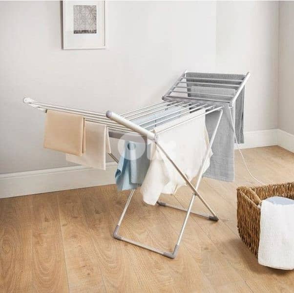 addis heated clothes airer 0