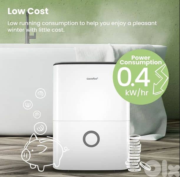 Comfee 16L smart Dehumidifier 16L LOW ENERGY CONSUMPTION/4$ delivery 0