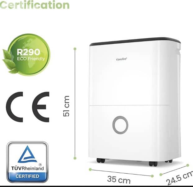 Comfee 16L smart Dehumidifier 16L LOW ENERGY CONSUMPTION/4$ delivery 1