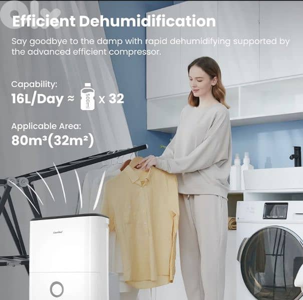 Comfee 16L smart Dehumidifier 16L LOW ENERGY CONSUMPTION/4$ delivery 2