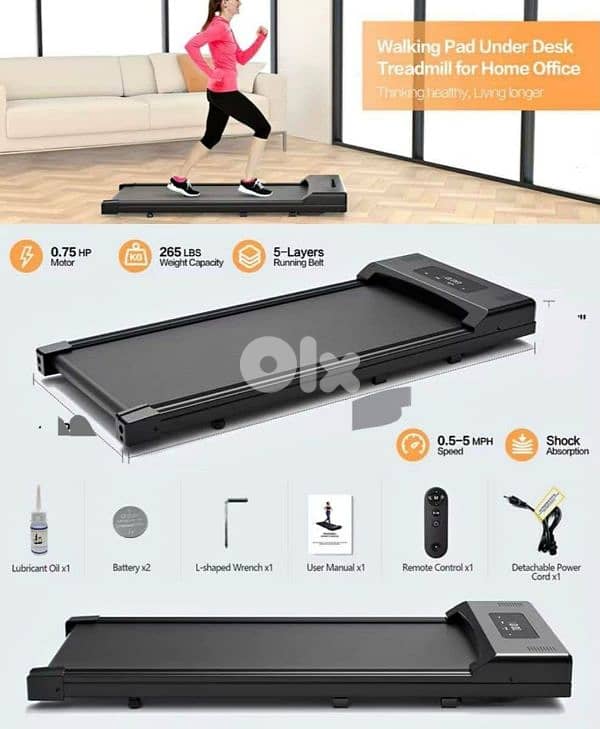 treadmill foldable with remote 0