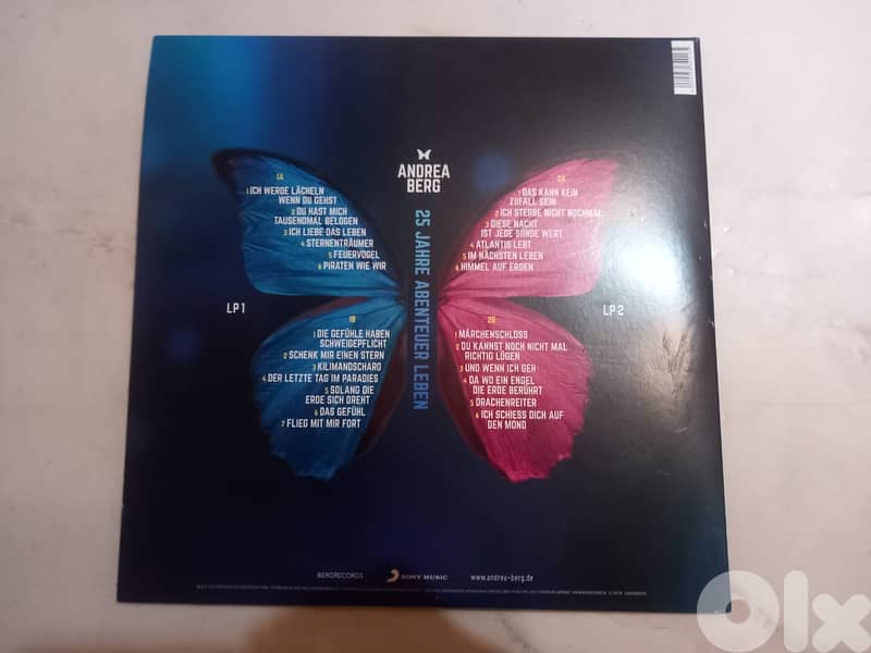 Andrea Berg – 25 Jahre Abenteuer Leben 2 x Vinyl,Picture Disc 4