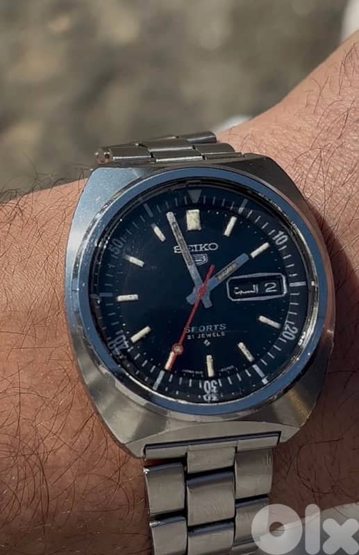 Seiko 5 Sports Automatic | Baby Pogue | 6119 6023 Vintage October 1973 1