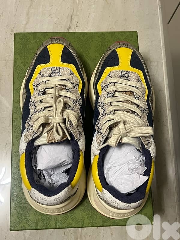 Gucci Rhyton Sneakers – Clean – With Box 0