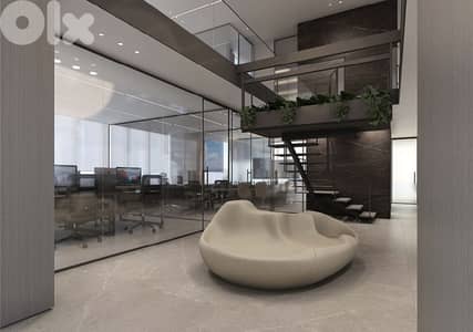RAO26-4829 Office 500 sqm for Rent in Sin El Fil – Beirut
