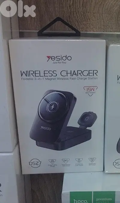 Yesido ds27 wireless charger 21$