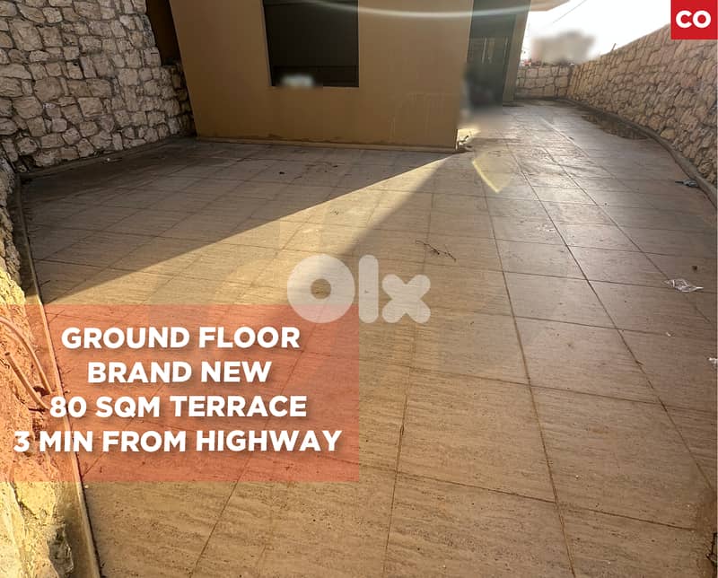 Under ground parking ,terrace:80 sqm , Halat/حالات REF#CO133019 0