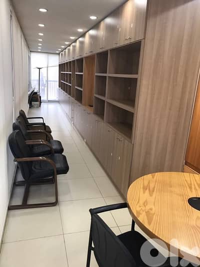 مكتب للايجار في العدلية Equipped Office for rent in Adlieh