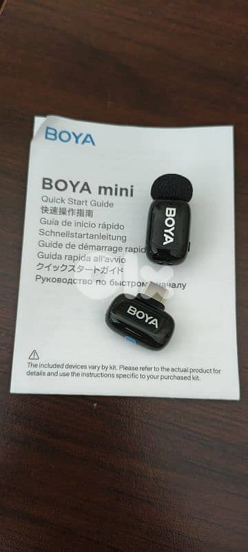 wireless mini boya + ringlight 0