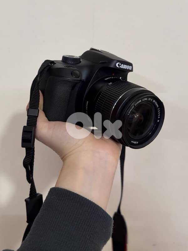 Canon EOS 4000D DSLR + 18-55mm lens (Like new) 0