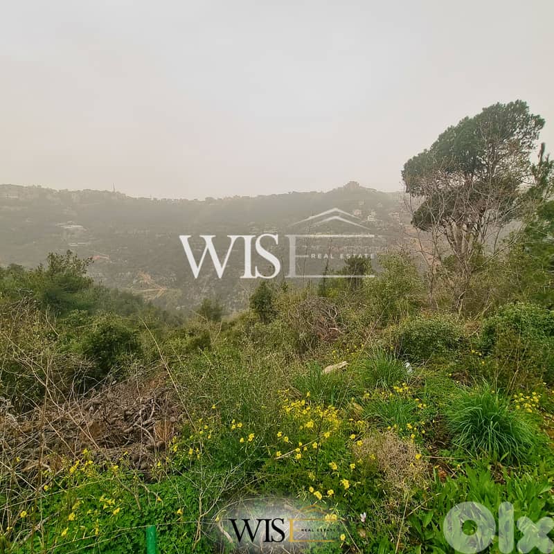 Prime 1,620 SQM Land for SALE in Qortada - Metn! 1