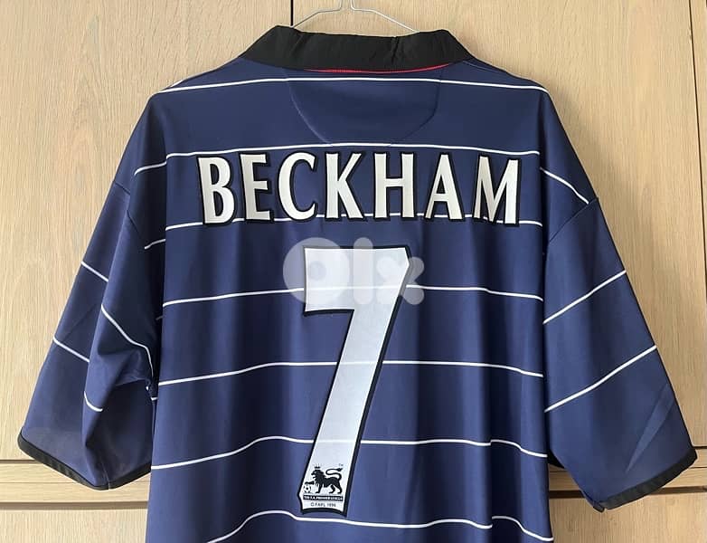Manchester United 2000 THIRD jersey umbro beckham 7 0