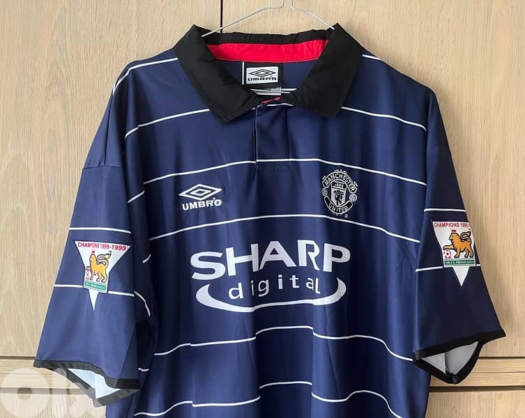 Manchester United 2000 THIRD jersey umbro beckham 7 1
