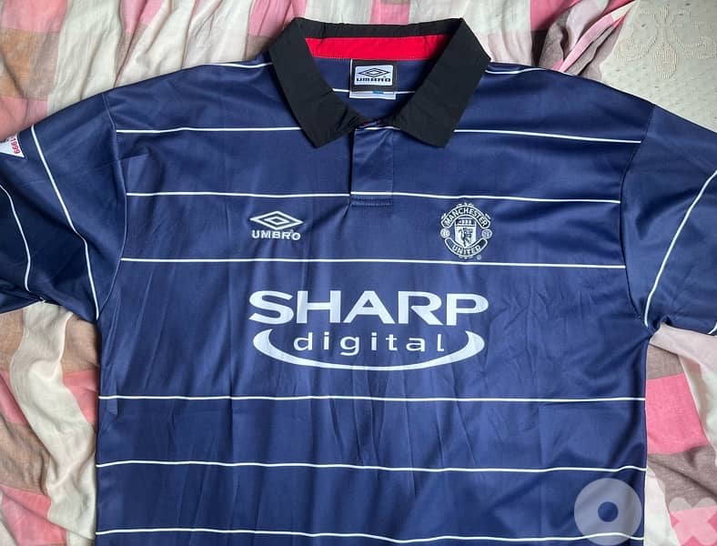 Manchester United 2000 THIRD jersey umbro beckham 7 2