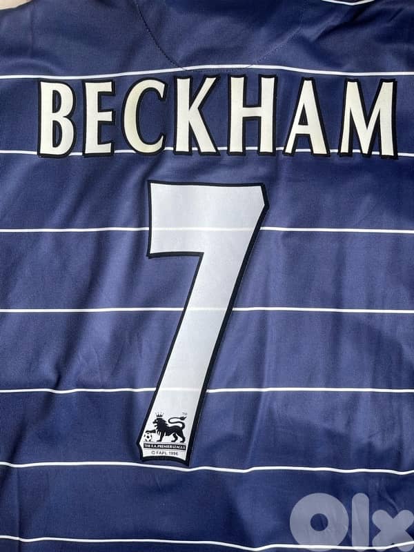 Manchester United 2000 THIRD jersey umbro beckham 7 3