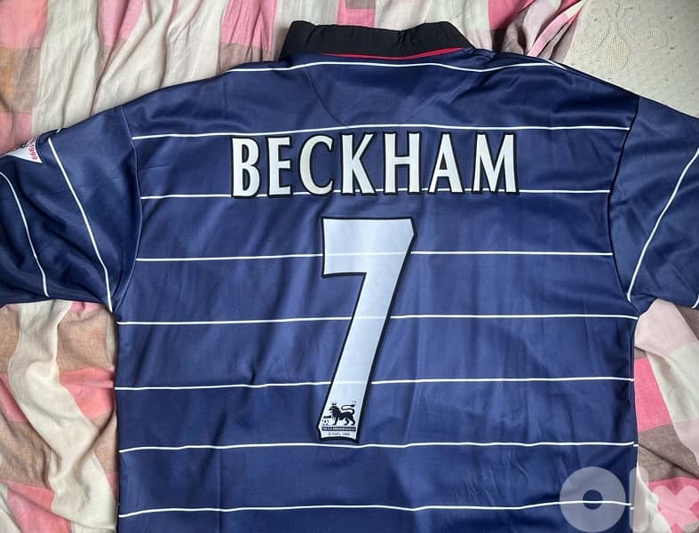 Manchester United 2000 THIRD jersey umbro beckham 7 4