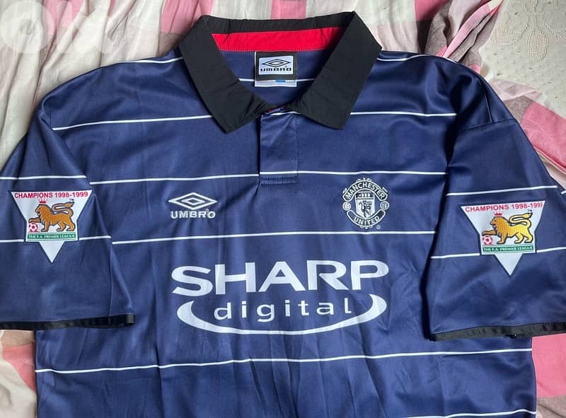 Manchester United 2000 THIRD jersey umbro beckham 7 7