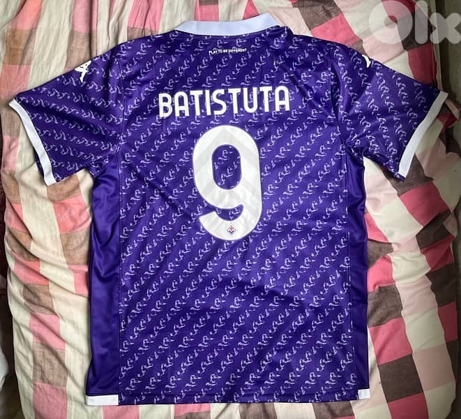 fiorentina batistuta 9 2023 home kappa kit 2