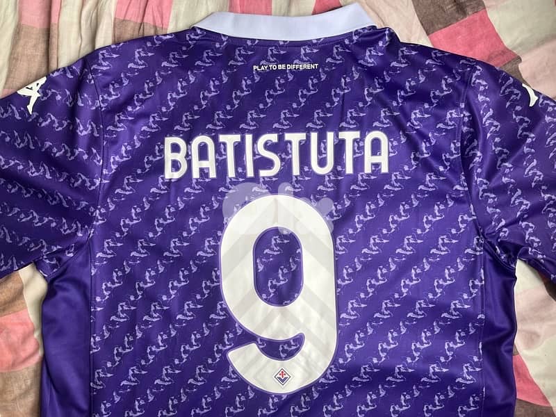 fiorentina batistuta 9 2023 home kappa kit 3
