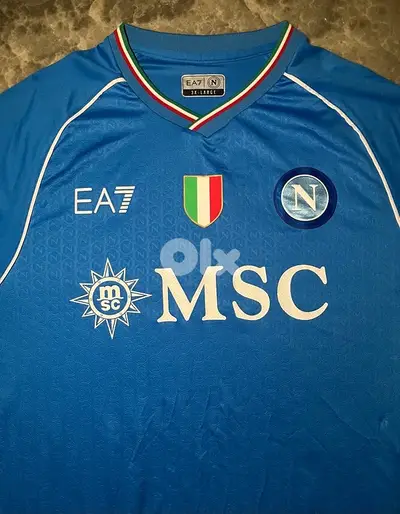 Napoli scudetto kit kvaratskhelia 2024 EA7