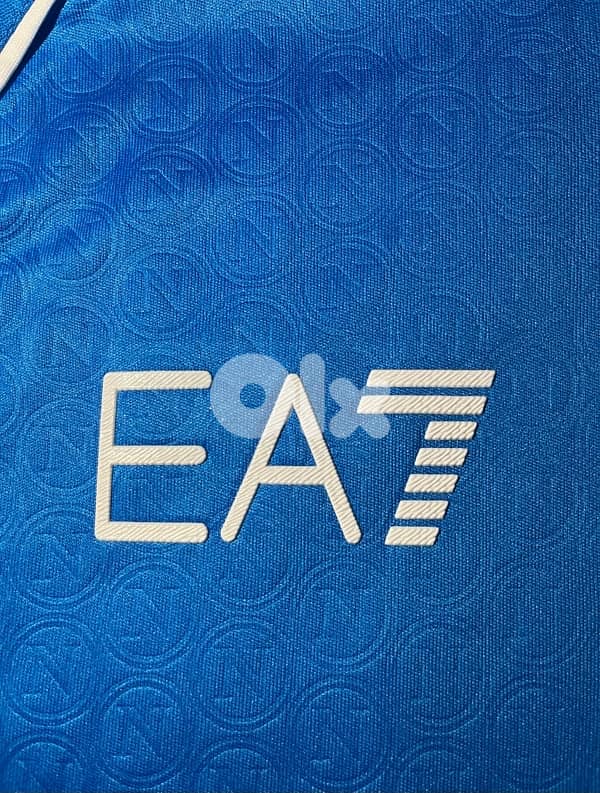 Napoli scudetto kit kvaratskhelia 2024 EA7 2