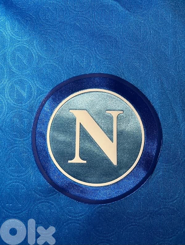 Napoli scudetto kit kvaratskhelia 2024 EA7 4