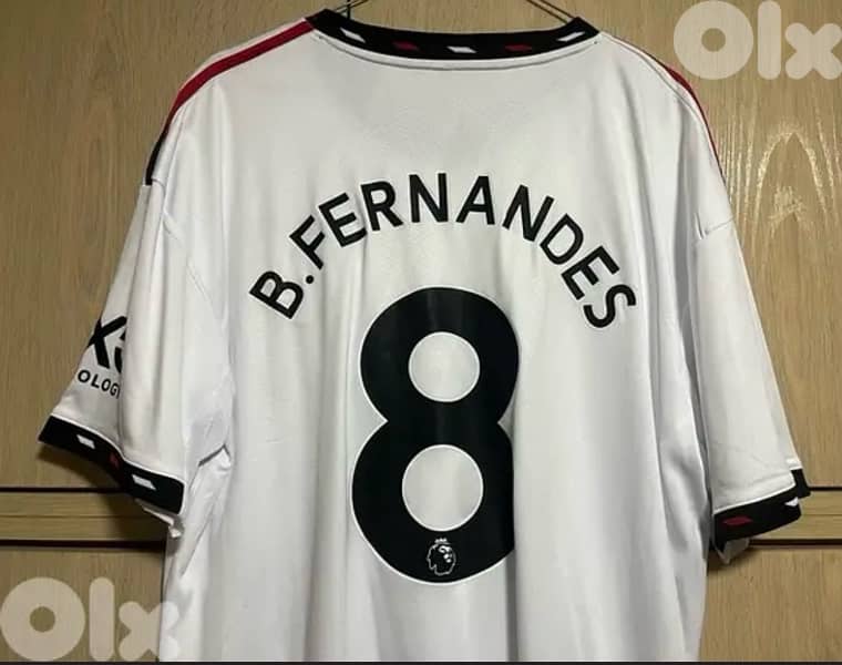 Manchester United 2023 away kit B. Fernanades 8 1