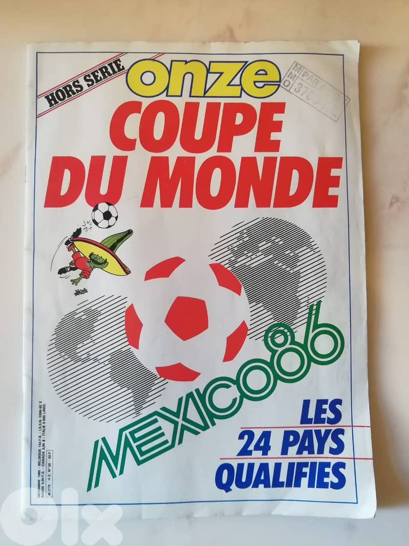Football ONZE Hors serie 1986 COUPE MONDE MEXICO 86 0