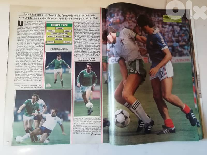 Football ONZE Hors serie 1986 COUPE MONDE MEXICO 86 1