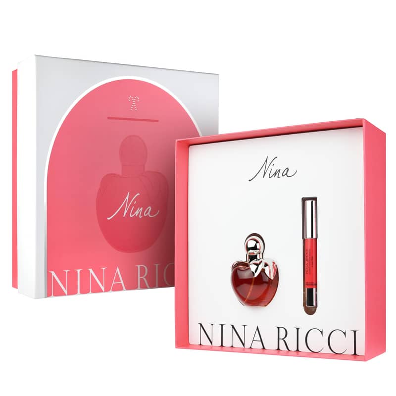Nina Ricci Nina Eau de Toilette Set 50 ml + Matte Lipstick 2.5 g 0