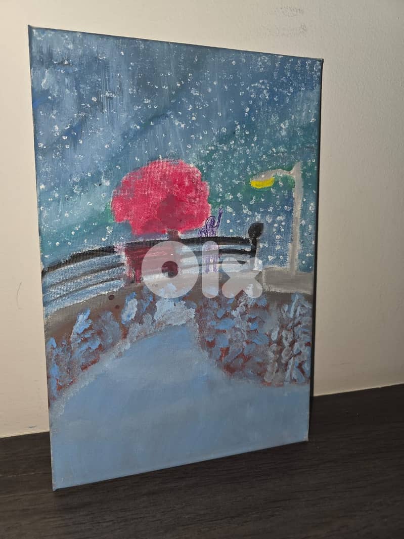Snowy Sky & Cherry Orchard 0