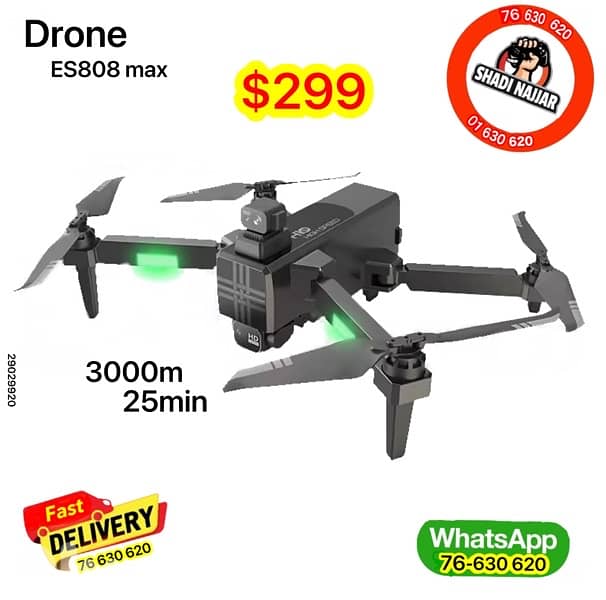 Drone ES 808 max 0