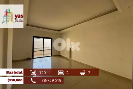 Baabdat 120m2 | Prime Location | Renovated | View | Catch | TCH