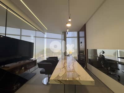 Luxurious furnished office for rent in Antelias MQFS2954 Sea View