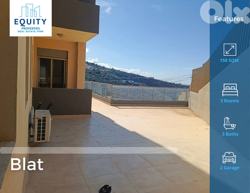 150 SQM Apartment With Terrace For Sale In Blat Jbeil #CM23580 0