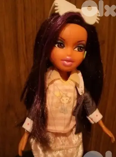 ALL GLAMMED UP DESIGNER STREAKS YASMIN wearing+boots MGA Great doll=37
