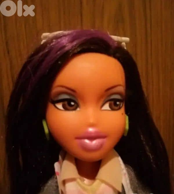 ALL GLAMMED UP DESIGNER STREAKS YASMIN wearing +boots MGA Great doll 0