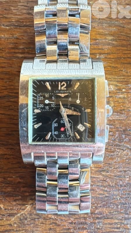 LONGINES DOLCE VITA SWISS MADE ORGINAL CHRONOGRAPH WORKING FINE ساعة 1