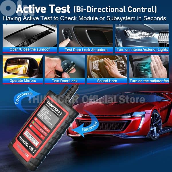 Thinkdiag 2: full system car scanner, special functions ecu coding. . 1