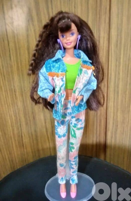 PAINT 'N DAZZLE TERESA Mattel 1993 +her own outfit+shoes Great doll=41 0