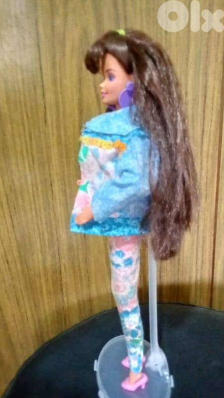 PAINT 'N DAZZLE TERESA Mattel 1993 +her own outfit+shoes Great doll=41 2