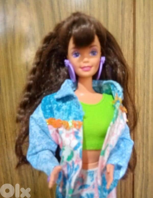 PAINT 'N DAZZLE TERESA Mattel 1993 +her own outfit+shoes Great doll=41 1