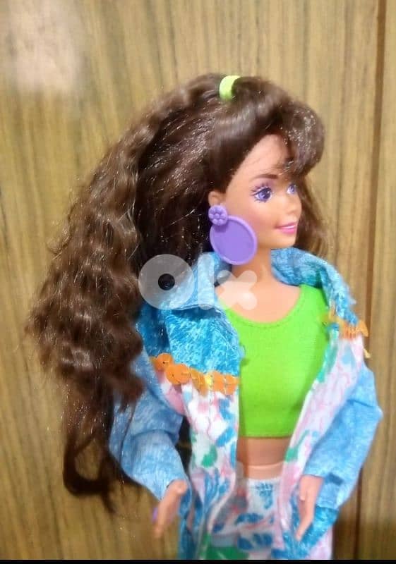PAINT 'N DAZZLE TERESA Mattel 1993 +her own outfit+shoes Great doll=41 6