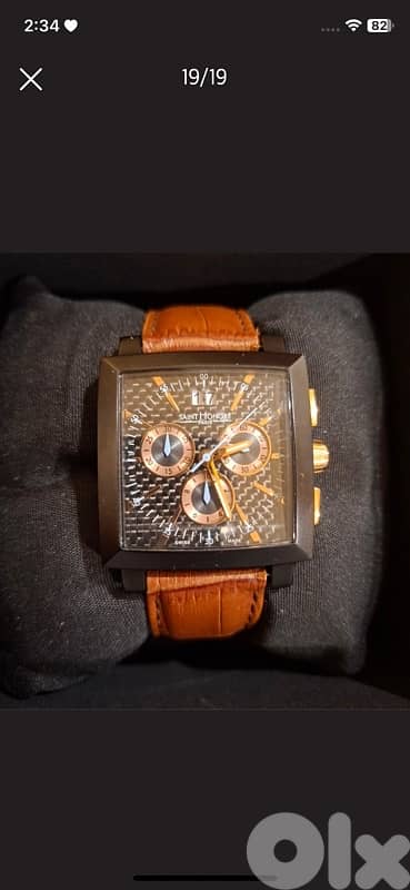 SAINT HONORE WATCH LIMITED EDITION 500 PICE JUST 297 FROM 500 chrono 0