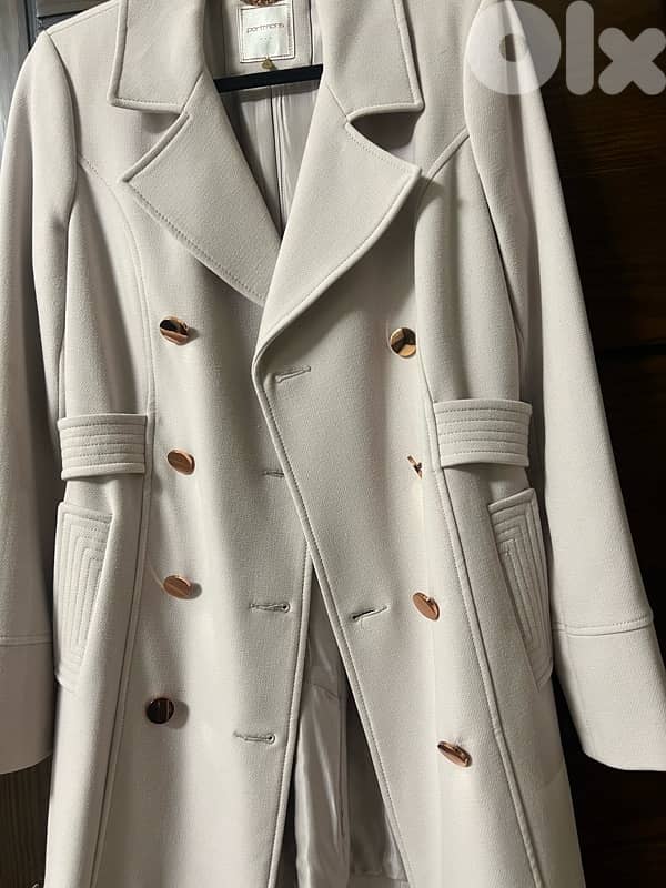Elegant baby pink Trench Coat 0